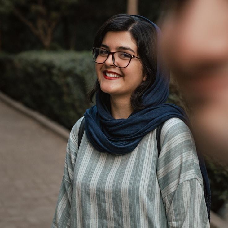 Portrait of Mira Delgado, group coordinator and fusion cooking expert